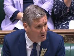 Keir Starmer accuses Boris Johnson of 'hammering' workers