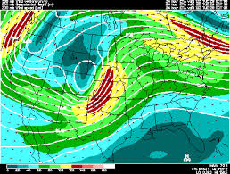 300 Mb Heights And Winds Model Mode