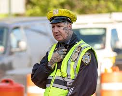 I have found that in law enforcement, (having tattoos) helps. Nyc Traffic Agent Famous For Tattoos And Hard Livin Set To Retire After 26 Years New York Daily News