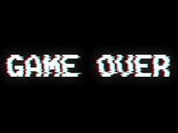 Used to say that something will come to an end, and in a way that is unsatisfactory or…. Game Over Designs Themes Templates And Downloadable Graphic Elements On Dribbble
