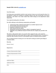 Received a job offer for qatar airways after replying to a job add a few weeks ago. 8 Job Offer Letter Templates For Every Circumstance Plus Tips Workable
