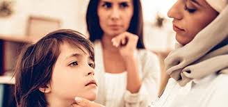 For women, the average age of diagnosis is in the 40s or 50s. What To Do If You Discover A Lump On Your Child S Neck Healthychildren Org