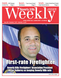 Beverly Hills Firefighters' Association President Victor Gutierrez