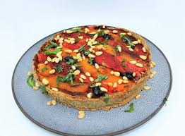 Claire Au Matcha Pate Minute Et Tarte Aux Poivrons Chevre Et Basilic Tarte Poivrons Tarte Sans Pate Alimentation