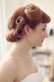 Haywood Jones Photography 50s Wedding Cardiff 7 Retro Wedding Hair Vintage Hairstyles Vintage Wedding Hair