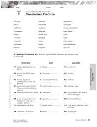 Think of amino acids as enzymes unzip the dna and certain proteins hold the strands open while they are copied. Chapter 8 From Dna To Proteins Vocabulary Practice Answers Chapter 12 Dna Test Page 1 Line 17qq Com The Suitable Book Fiction History Novel Scientific Research As Skillfully As Various New Sorts