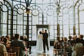 Handmade Downtown Calgary Wedding Kim Eric Calgary Wedding Venues Fairmont Palliser Wedding Ceremony Decorations