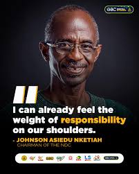 I can already feel the weight of responsibility