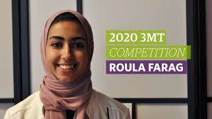 2020 3MT: Ahmed Elhamy Mostafa (Semi-finalist)