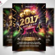 New year party flyer bundle is unique and colourful. New Year 2020 Party Flyer Psd Psdfreebies Com