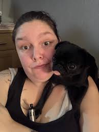 White horse unbothered by cold weather in Cranbrook BC