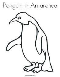 Most probably you know about the southernmost continent antarctica. Penguin In Antarctica Coloring Page Twisty Noodle