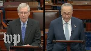 Watch Live Lawmakers Speak As Senate Nears Deal On Coronavirus Stimulus Bill After Partisan Clashes Youtube