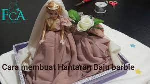 Yuk simak aneka cara membuat hiasan dinding dari barang bekas tersebut di sini. Cara Mudah Membuat Hantaran Gaun Barbie Youtube