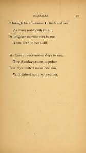 They are expressed by single spacing; What Is A Two Stanza Poem