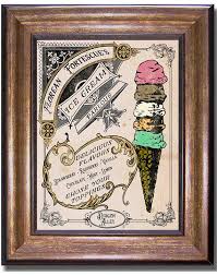 Was Jeder Florean Fortescue Passiert Diese Vintage Stil Anzeige Fur Einer Der Sussesten Diag Harry Potter Shop Harry Potter Style Magical World Of Harry Potter