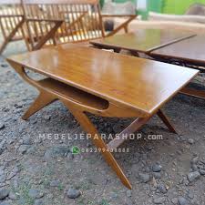 Meja Cafe Tamu Jati Unik Jepara 2019