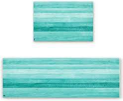 Amazon Com Sodika Kitchen Floor Comfort Mat Set Anti Fatigue Non Slip Standing Mats 2 Pack Kitchen Runner And Waterproof Cushions Comfort Mats Wooden Planks