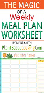 See what you already have. Weekly Meal Planner Diary Plant Based Cooking