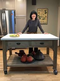When designing a kitchen, consider the island as another counter or work surface and decide how it will be a part of (or not a part of) the kitchen work triangle. How I Realized My Kitchen Island Dream Without Spending A Fortune Viet World Kitchen