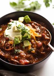 Slow Cooker Shredded Beef Chili Recipe Shredded Beef Chili Shredded Beef Con Carne Recipe