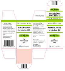 Acetazolamide For Injection Usp