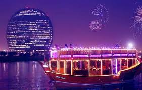 Ring in the new year in style with simple yet special party food and cocktails. New Year Eve Cruise Abu Dhabi 2021 Nye Dhow Cruise Dinner Party