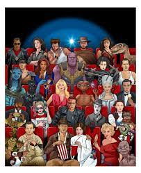 empire celebration of cinema by bill mcconkey art pop culture comic coloriage jazza