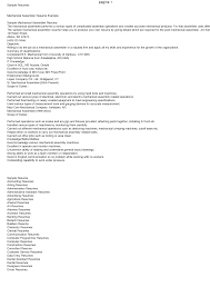resume template