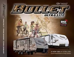 When you think about the first thing you want from your rv, chances are it's a close call between the keystone bullet ultra lite travel trailer combines easy towing with a a long list of upgrads to provide campers with a step up in rv comfort. 2013 Keystone Rv Bullet Ultra Lite Brochure Download Rv Brochures