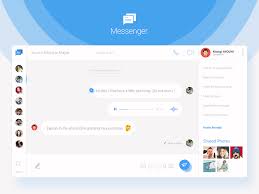 Messenger Chat Discussion Talk Facebook Friends Light