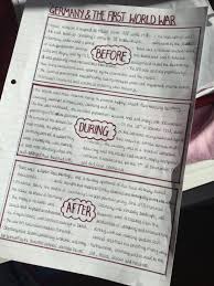 Gcse Aqa History Revision Notes Germany Before During And After World War One Revision Notes Ap World History Notes History Notes