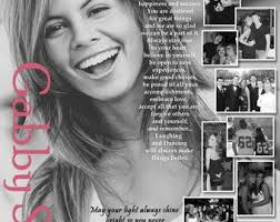 Yearbook Ad Photo Collage, Printable, Edit Online Same Day, Full Page Ad 21  PHOTOS, CANVA TEMPLATE, Girl or Guy Grad, YBA152A