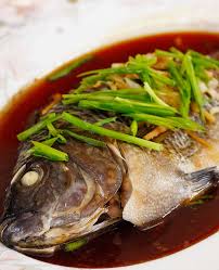 Steamed Whole Tilapia With Ginger And Soy Sauce Via Casaveneracion Steamed Fish Recipes Whole Tilapia Recipes Fish Recipes Healthy