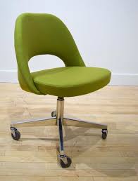 Knoll Eero Saarinen Office Desk Chair W New Fabric Mid Century Mod Mcm Sweet Modern Midcentury Modern Office Chairs For Sale Sweet Modern Akron Oh