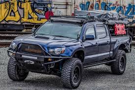 blue rescue toyota tacoma from grillcraft toyota tacoma bumper toyota tacoma 4x4 tacoma truck