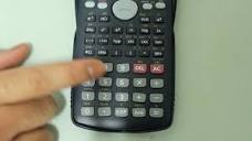How to Calculate Combinations and Permutations on Casio Scientific ...