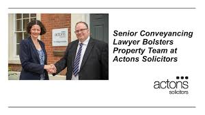 Senior Conveyancing Lawyer Bolsters Property Team at Actons Solicitors