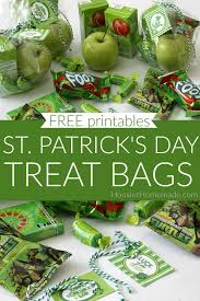 Patrick's day party ideas that will leave you with a happy crowd and perhaps even a lucky streak! St Patrick S Day Treat Bags Hoosier Homemade