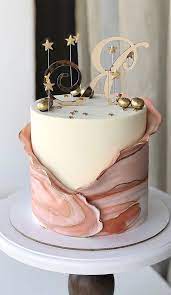 Sugarflair 'spice red' food colouring pink food colouring (i used rainbow dust colours)light rose gold edible dust (i used squires kitchen)light gold edible. 37 Pretty Cake Ideas For Your Next Celebration Rose Gold Marble Cake