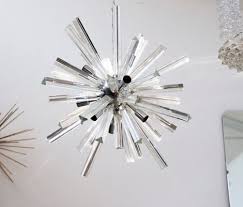 Italian Murano Glass Starburst Chandelier 1970s For Sale At Pamono