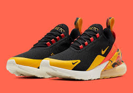 The Nike Air Max 270 Presents New Floral Decor On The Heel Air Max 270 Pink Nike Shoes Nike Air Max