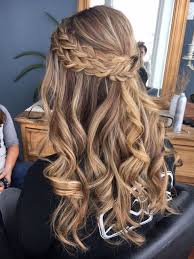 The 10 Most Popular Hairstyles Half Up And Half Down Trendy Hairstyles For Women New Site In 2020 Down Curly Hairstyles Long Hair Styles Wedding Hair Down
