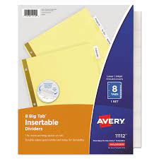 The victorian chamber is here for your business. Insertable Big Tab Dividers 8 Tab Letter Office Source 360