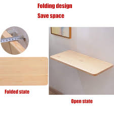 Desk farmhouse fold down dining table fold out table folds up on the. Amazon Com Wall Mounted Dining Table Floating Folding Laptop Desk Work Table Collapsible Bracket Table For Diy Space Saving Wall Mounted Work Bench Home Kitchen