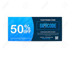 Looking for gift cards promotional codes? Template Red And Blue Gift Card 500 Dollars Voucher Promo Code Royalty Free Cliparts Vectors And Stock Illustration Image 121160535