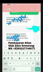 Bukti Pembayaran Klien Kepada Olah Data Semarang Wa 085227746673 Melayani Jasa Olah Data Software Spss Eviews Amos Lisrel Smartpls Wdea Semarang Statistika