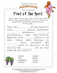 Fruit Of The Spirit Printable Bible Activities Bible Activities For Kids Bible Lessons For Kids