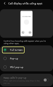 If you miss a call, you'll see in the status . How To Make Incoming Calls Display In Full Screen On Galaxy S21 S20 S10