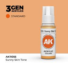 AK-Interactive: (3rd Gen) Acrylic - Sunny Skin Tone (17ml)
